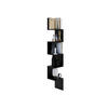 WANDREGAL Schwarz 159/22/28cm - Schwarz, Holzwerkstoff (28/159/22cm) - CraftPAK