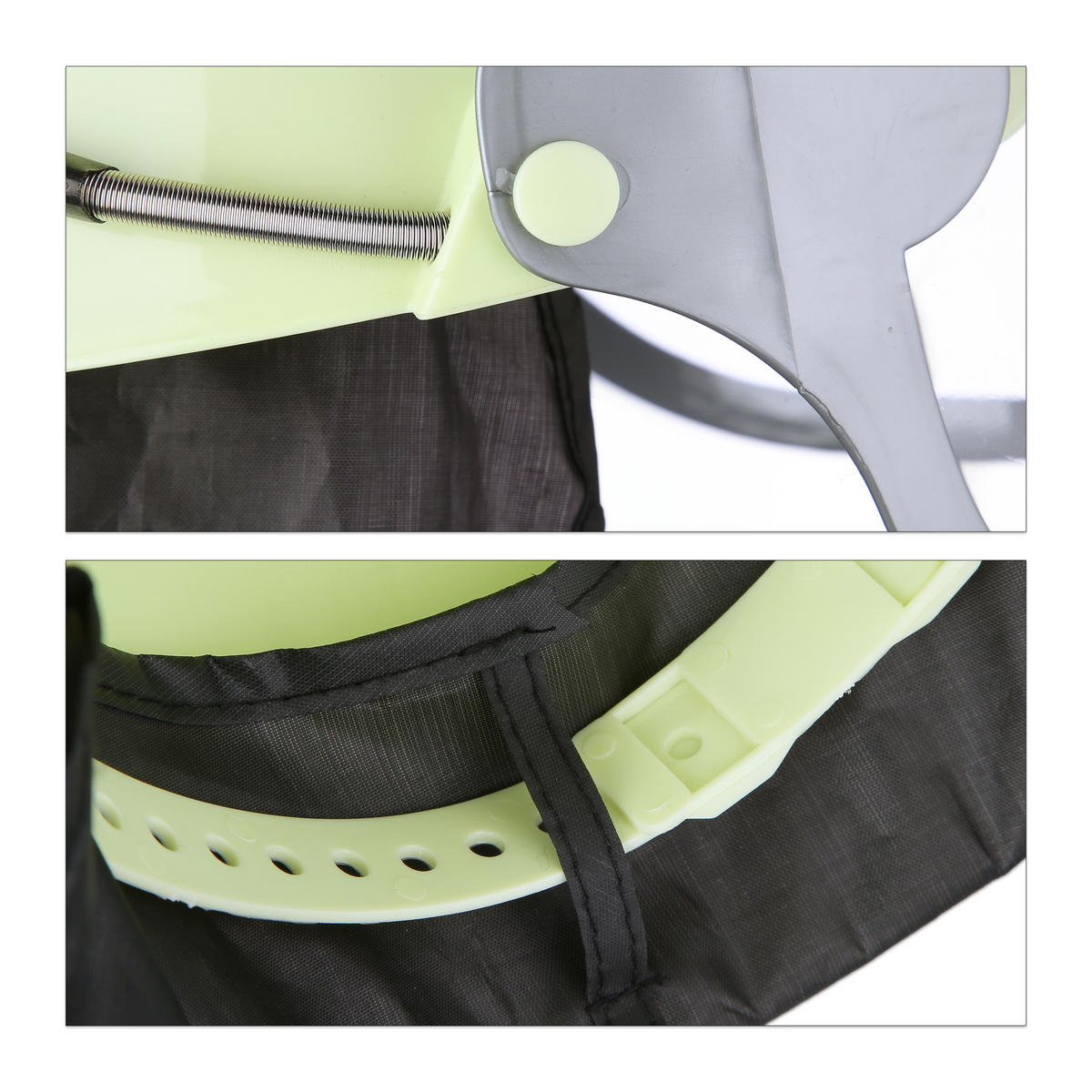 FEUERWEHRHELM Blaulicht - Gelb, Kunststoff/Textil (22/23/26cm) - Relaxdays