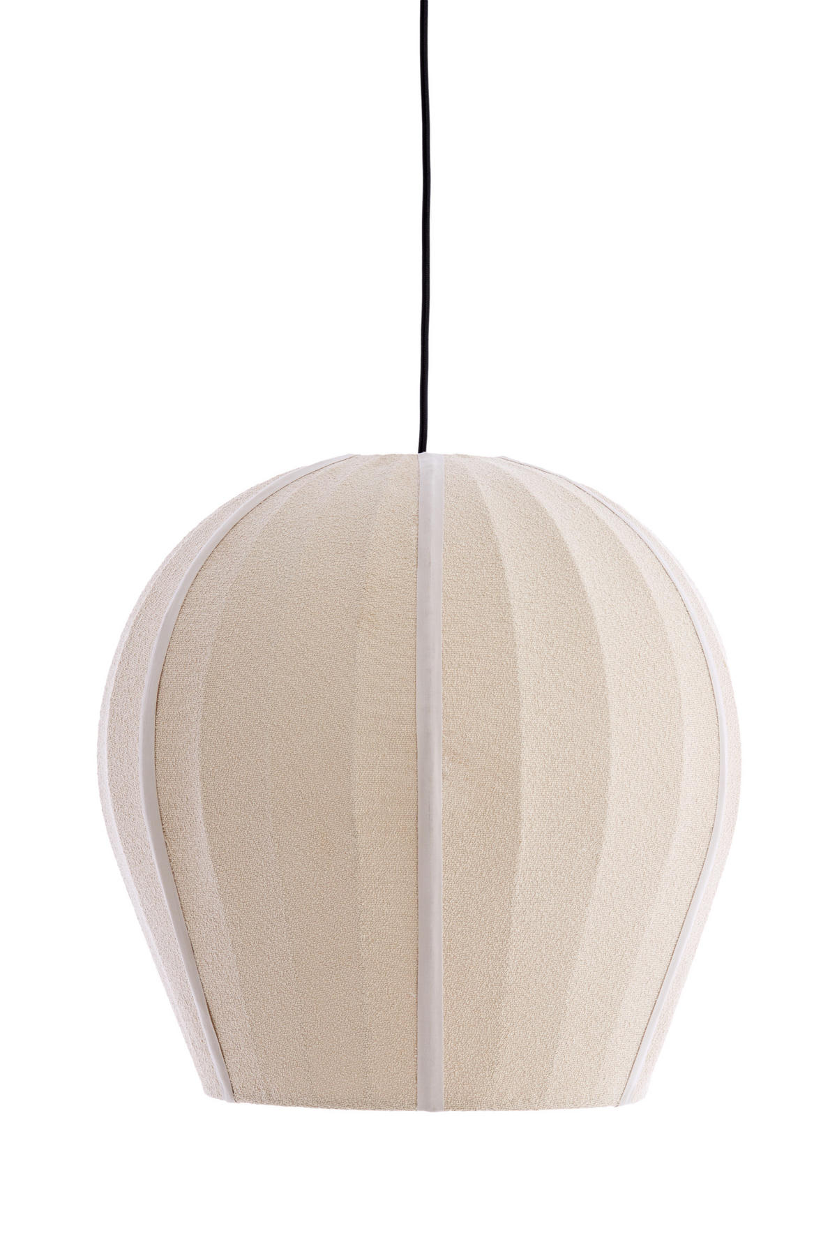 HÄNGELAMPE - Braun - 44/44/42 cm - Braun, Textil (44/44/42cm) - Light & Living