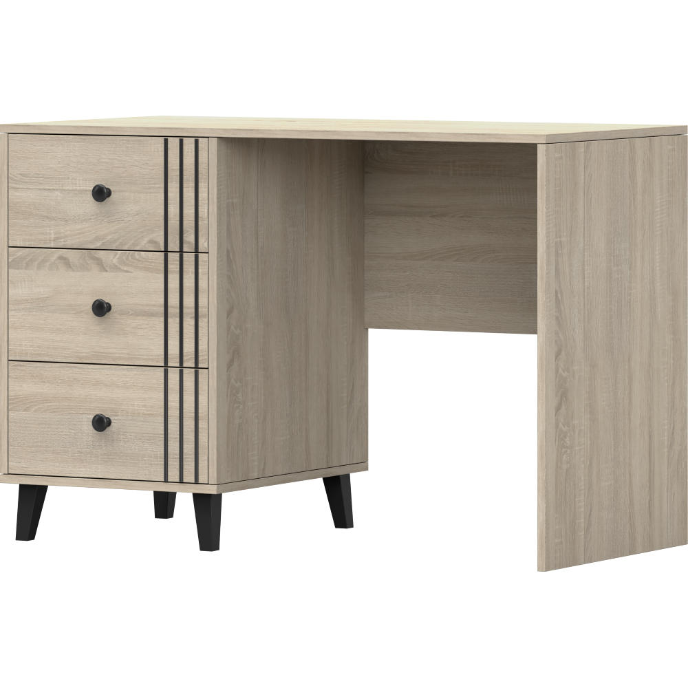 SCHREIBTISCH 110/75/56 cm Fox 08 Sonoma Eiche/Sonoma Eiche - Sonoma Eiche, Holz/Holzwerkstoff (110/75/55cm) - imoebel24