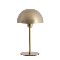 TISCHLAMPE Cedillo Gold 20/20/34 cm - Goldfarben, Metall (20/20/34cm) - Light & Living