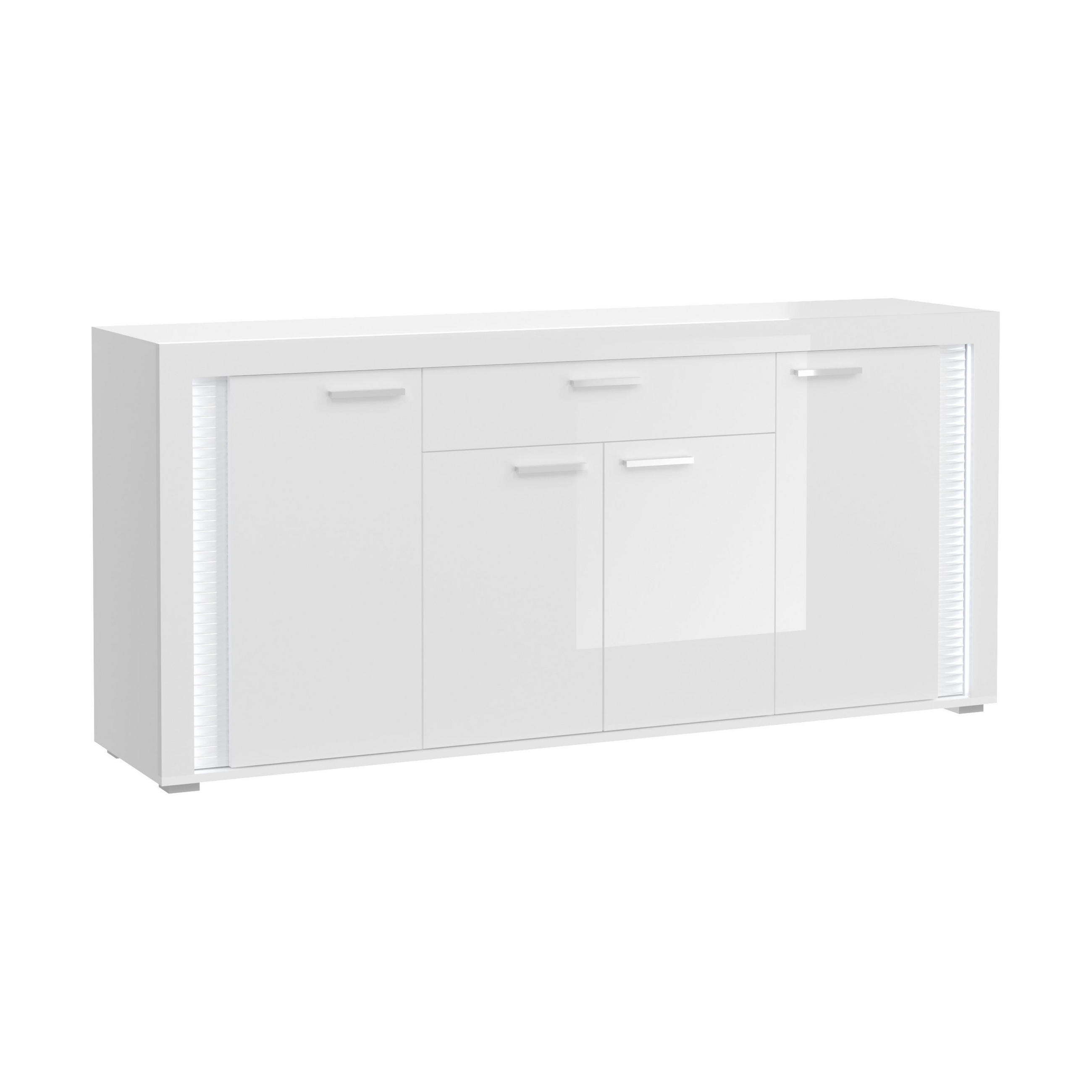 Homes & Jones Sideboard Weiß 182x84x42 cm