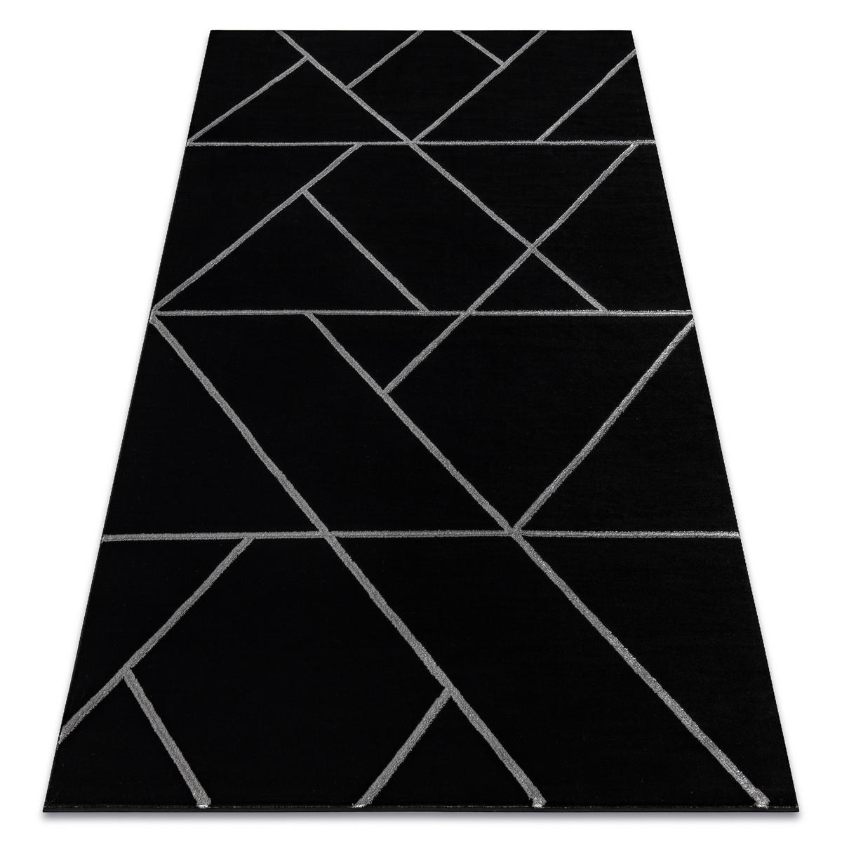 TEPPICH Emerald 240/330 cm - Schwarz, Textil (240/330cm) - rugsX