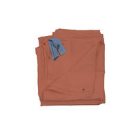 SEITENWAND PERGOLA CALPE Orange, Braun - Orange/Braun, Textil (383/205/1cm) - MCW