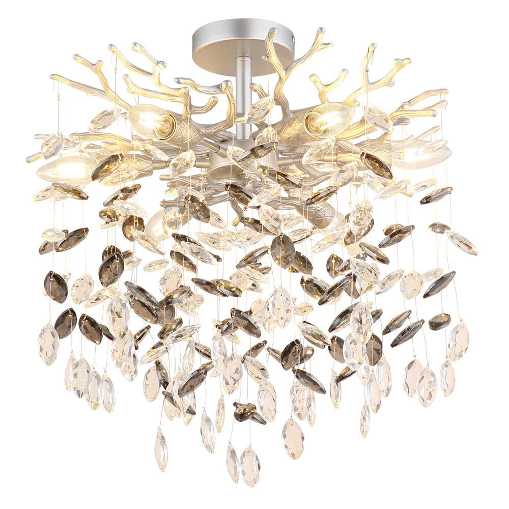 Globo Lighting Deckenleuchte Anthrazit 50x54x50 cm