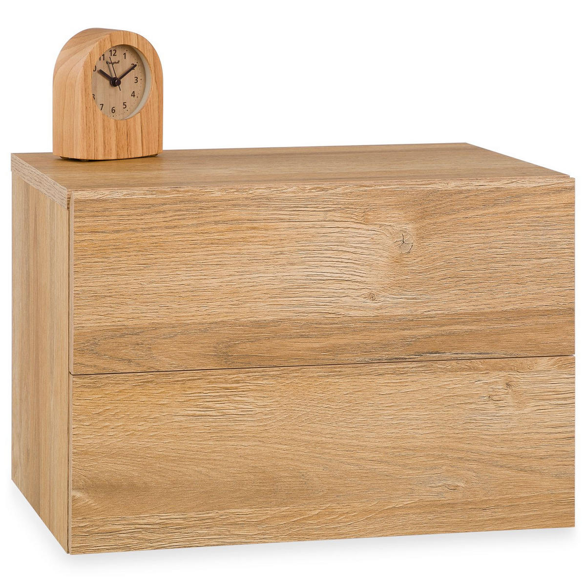 HÄNGENDER NACHTTISCH ANNI Wildeiche - Wildeiche, Holzwerkstoff (42/29/30cm) - CARO-Möbel