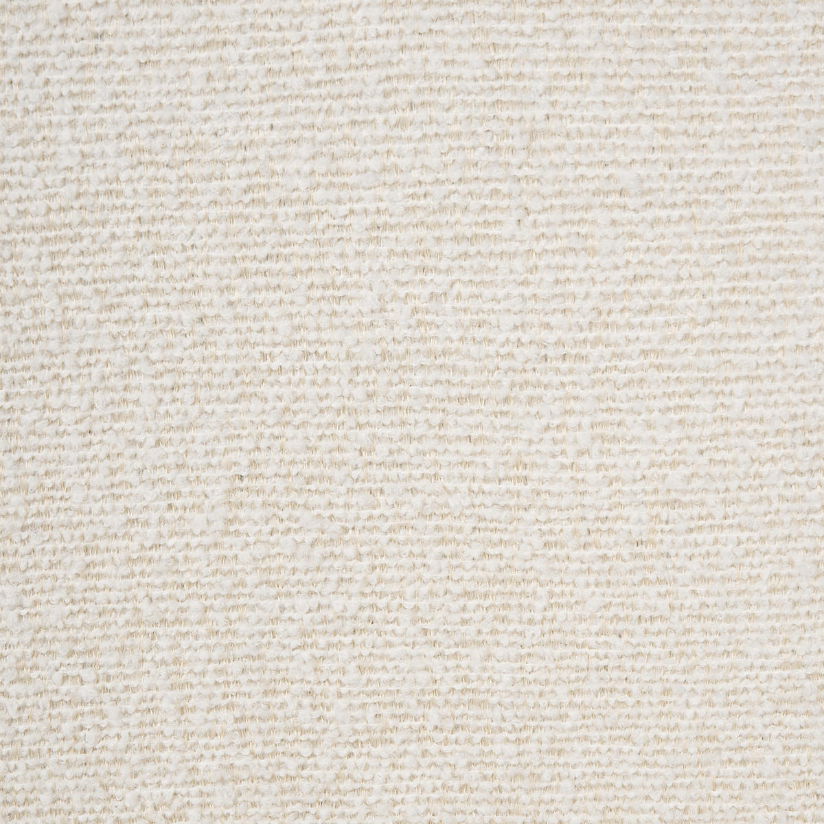 ESSZIMMERSTUHL 2er Set drehbar Bouclé Cremeweiß Evelyn - Creme, Holz/Textil (64/80/64cm) - Beliani