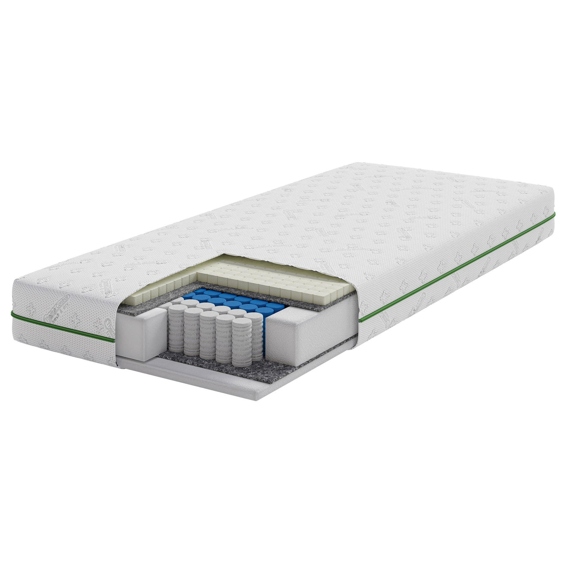 MATRACE Sompol, 90x200 cm - bílá, plast (90/200cm) - Selsey