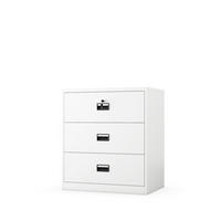 AKTENSCHRANK SARA XL V3 102x90x60 cm - Weiß, Metall (90/102/60cm) - Jan Nowak