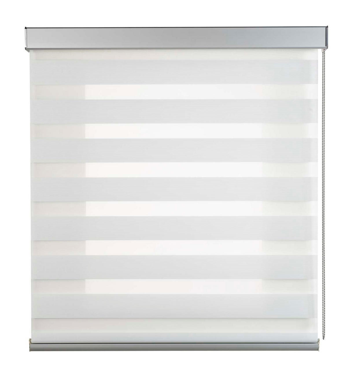 DOPPELROLLO Weiß 80x250 cm - Weiß, Kunststoff (80/250cm) - STORESDECO