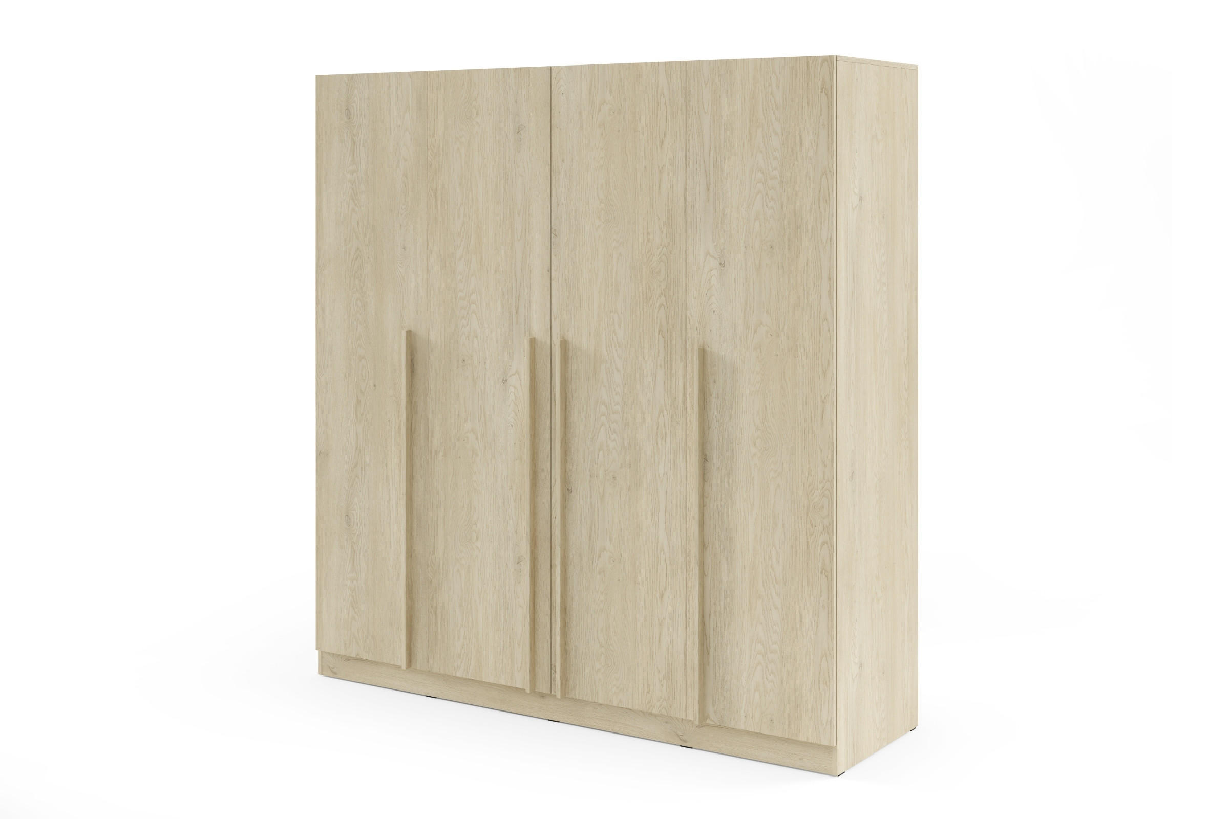 Deine Möbel 24 Drehtürenschrank Eiche 200x210x61 cm
