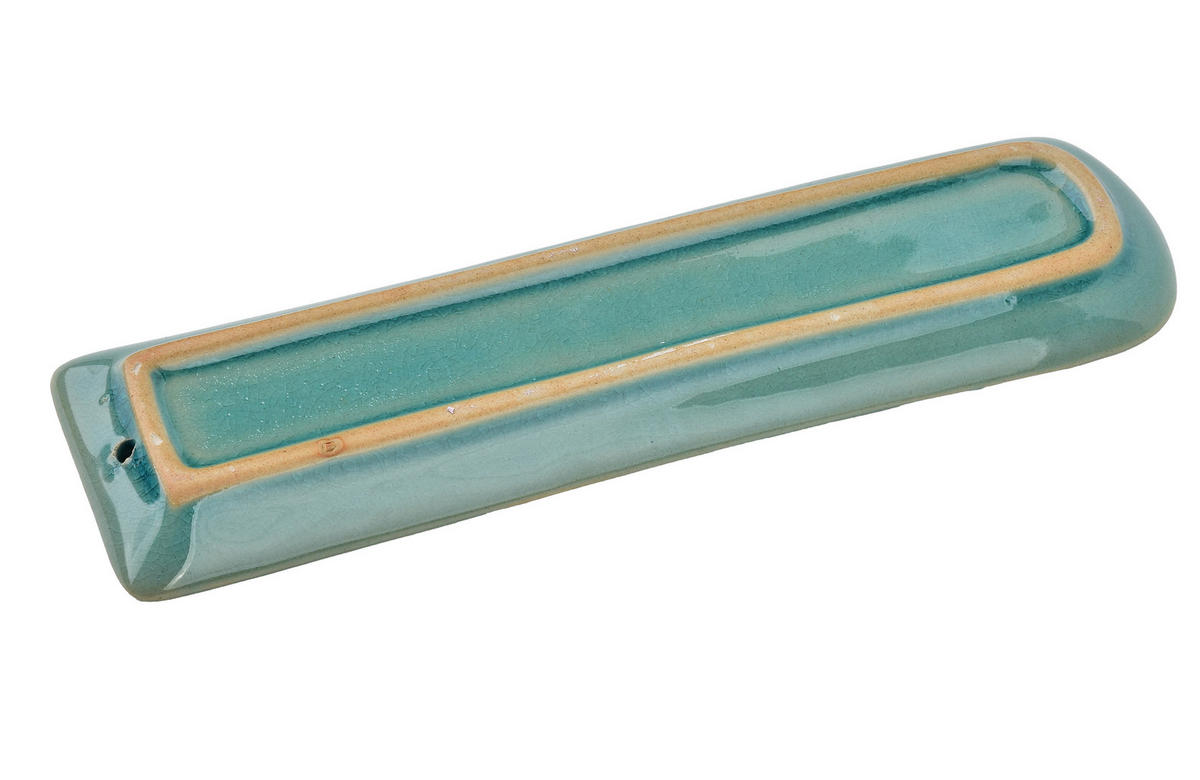 STÄBCHENHALTER Basic Blau 5.5/1.5/21.5 cm Keramik - Hellblau, Keramik (1.5/21.5/5.5cm) - Mondex