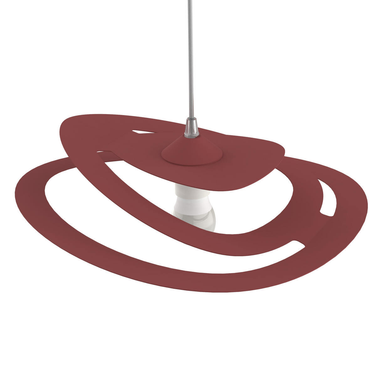 HÄNGELEUCHTE - Rot, Metall (34/40/7.5cm) - Lumicom