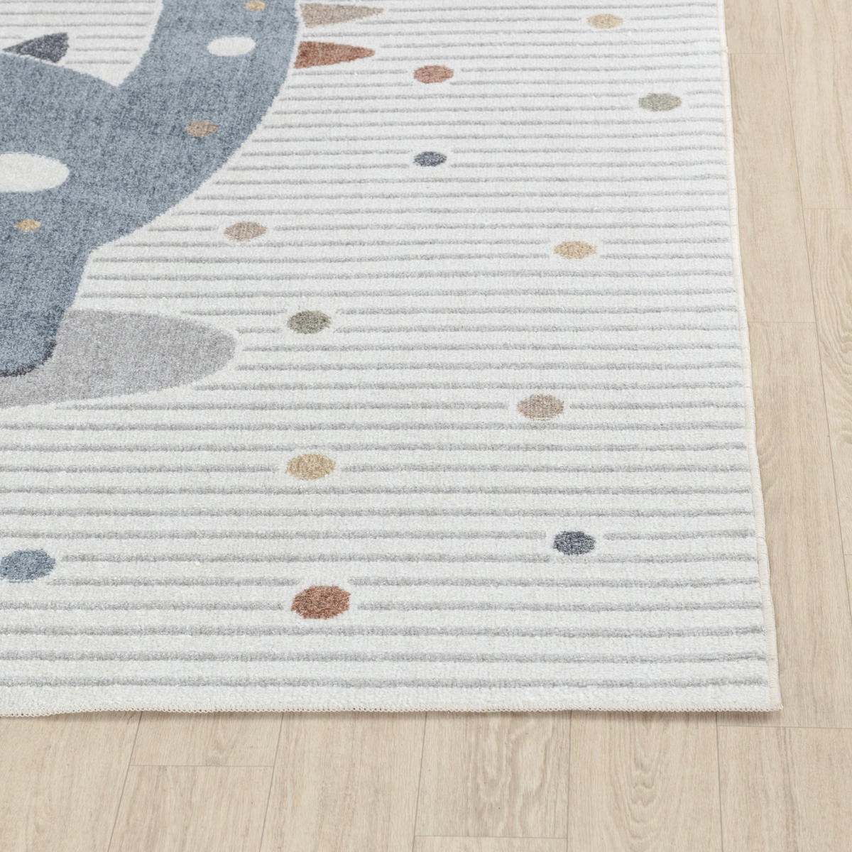 KINDERTEPPICH Dino Maschinenwaschbar 120/170 cm Beige - Beige, Textil (120/170cm) - LIVABLISS