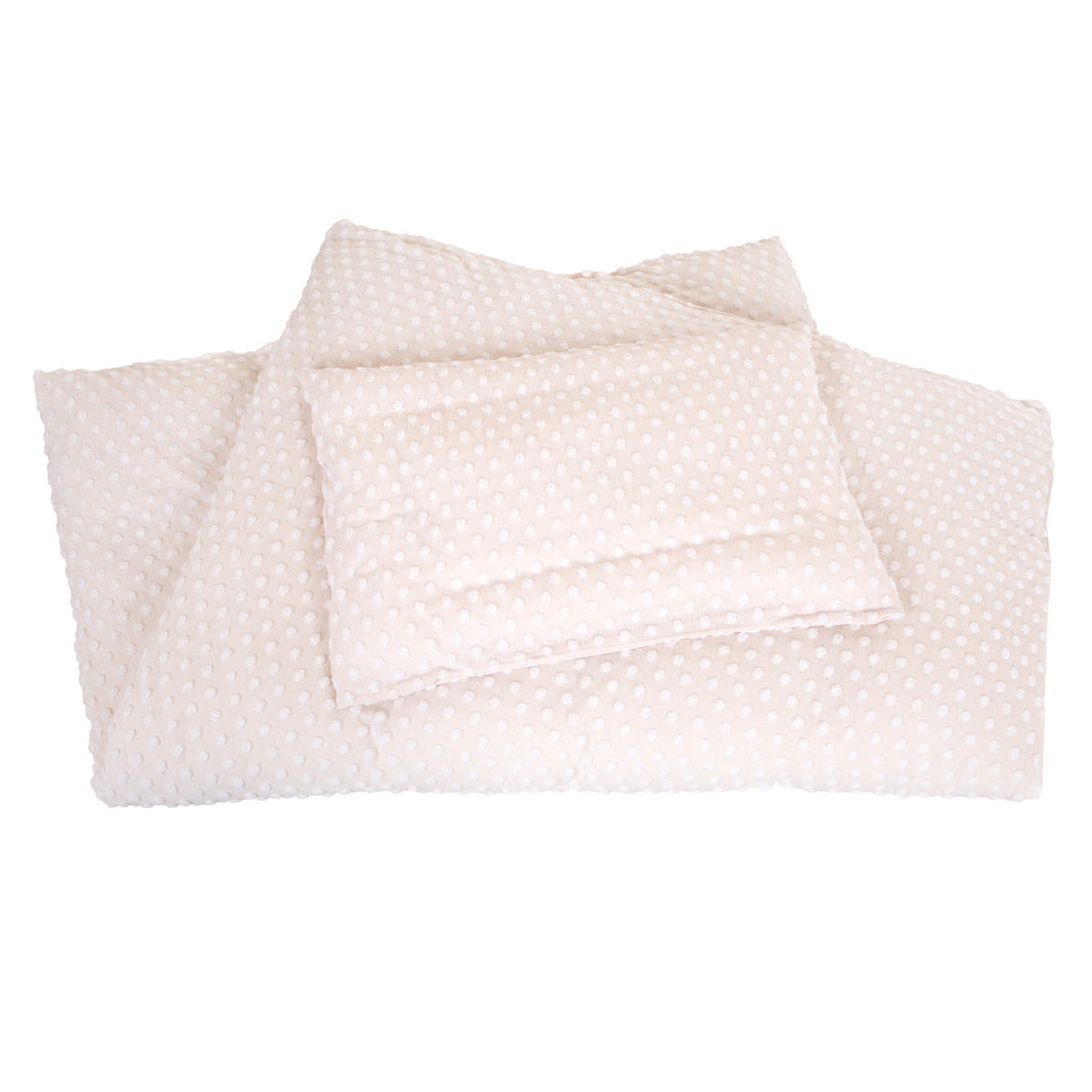 BABYBETTWÄSCHE Frosty Almond 100x135 cm - Beige - Beige, Textil (80/80cm) - Roba