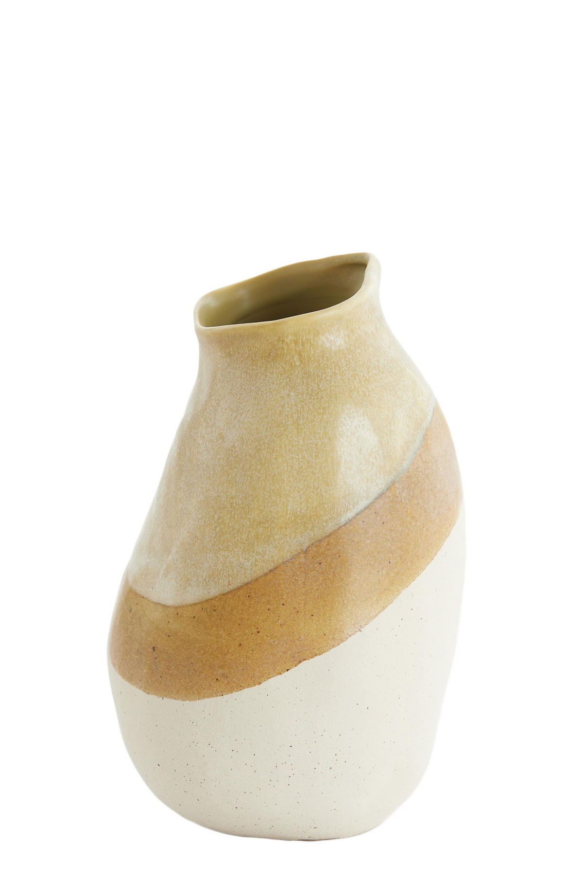 VASE Yulara Braun Ø20,5/33 cm - Braun, Keramik (33cm) - Light & Living