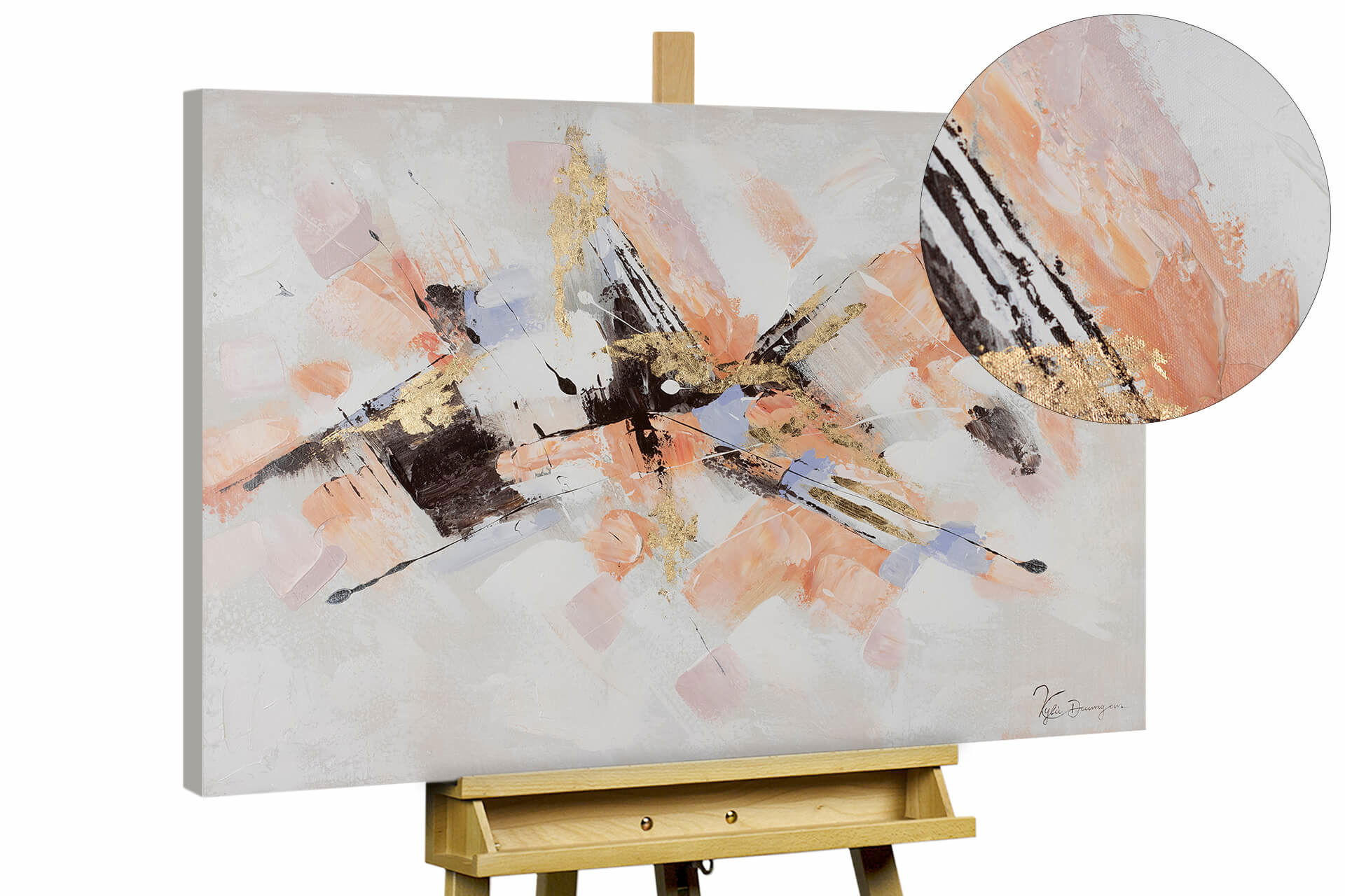 KUNSTLOFT OLEJOMALBA 100/75 cm, Zvířata