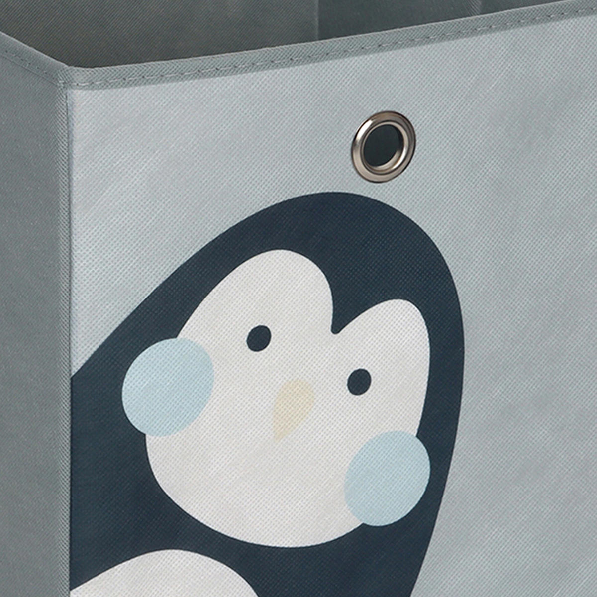 4XKINDERAUFBEWAHRUNGSBOXEN - Multicolor, Wellpappe/Textil (30/30cm) - Relaxdays