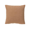 KISSENBEZUG Amalia Hellbraun 45x45 cm - Hellbraun, Textil (45/45cm) - benuta Pure