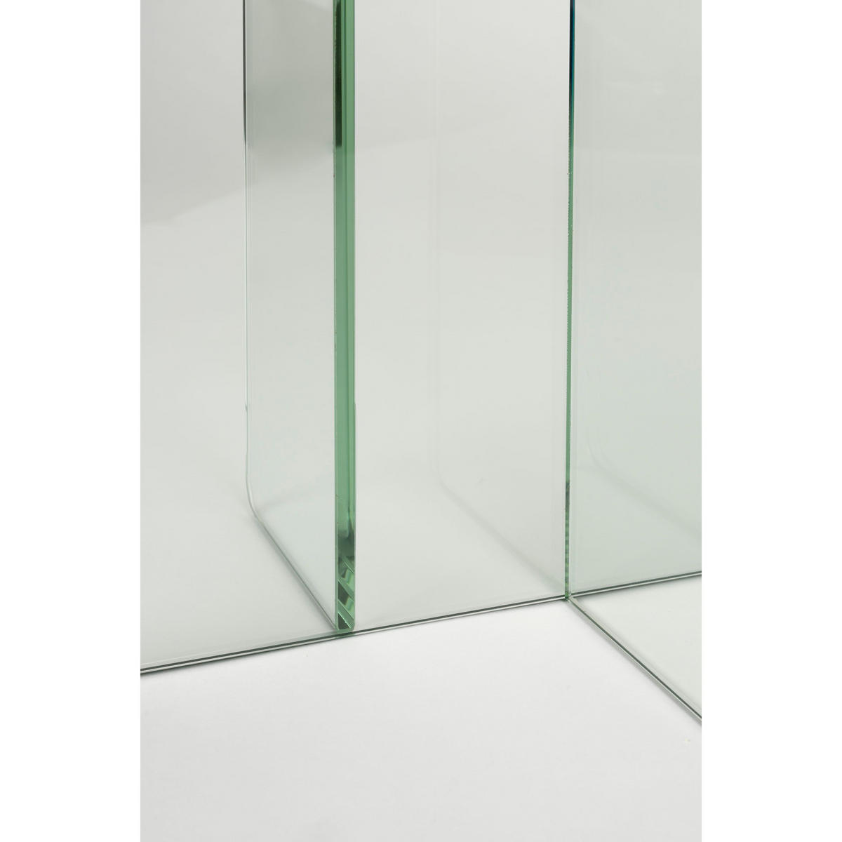BEISTELLTISCH Linea 30x40 cm Transparent - Klar, Glas (30/40/50cm) - Zuiver