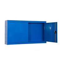 WERKZEUGSCHRANK Hängend Amego HxBxT 55x90x27,5 cm Metall Abschließbar Blau - Blau, Metall (90/55/27.5cm) - PROREGAL