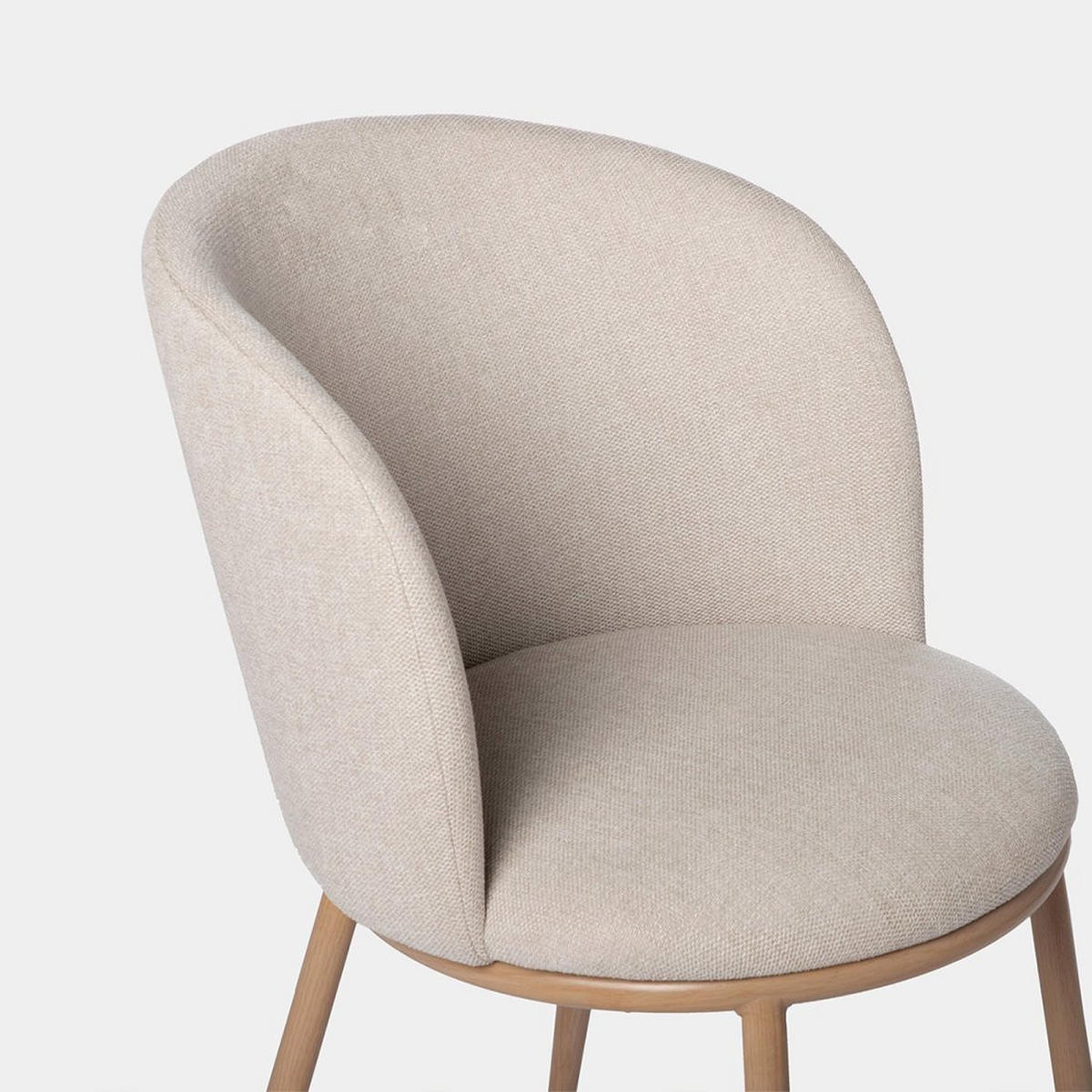 ESSZIMMERSTUHL Nolan Beige 51 cm x 80 cm 2er-Set - Beige, Textil (51/80/57cm) - Klast Home