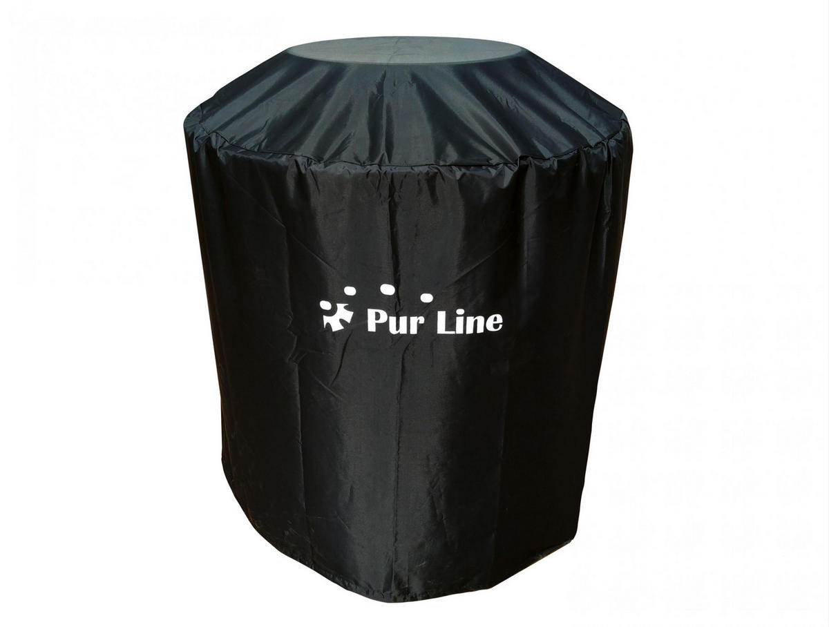 HOLZKOHLEGRILL Feuerschale Braun inkl. Schutzhülle - Braun, Metall (98/100/98cm) - Purline