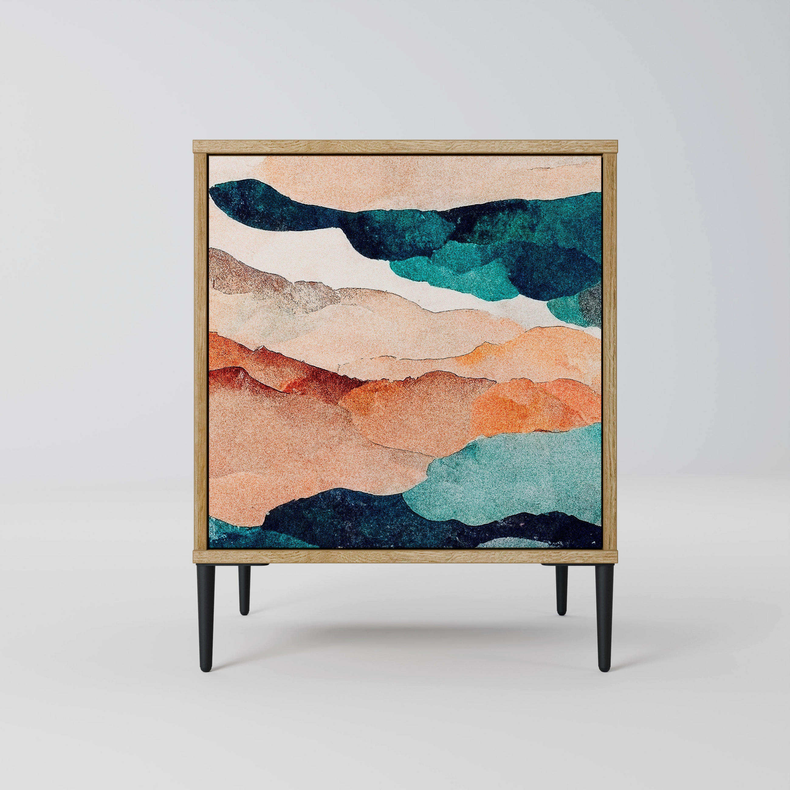 SpaceRebels Sideboard Eiche 57.5x72.5x42 cm