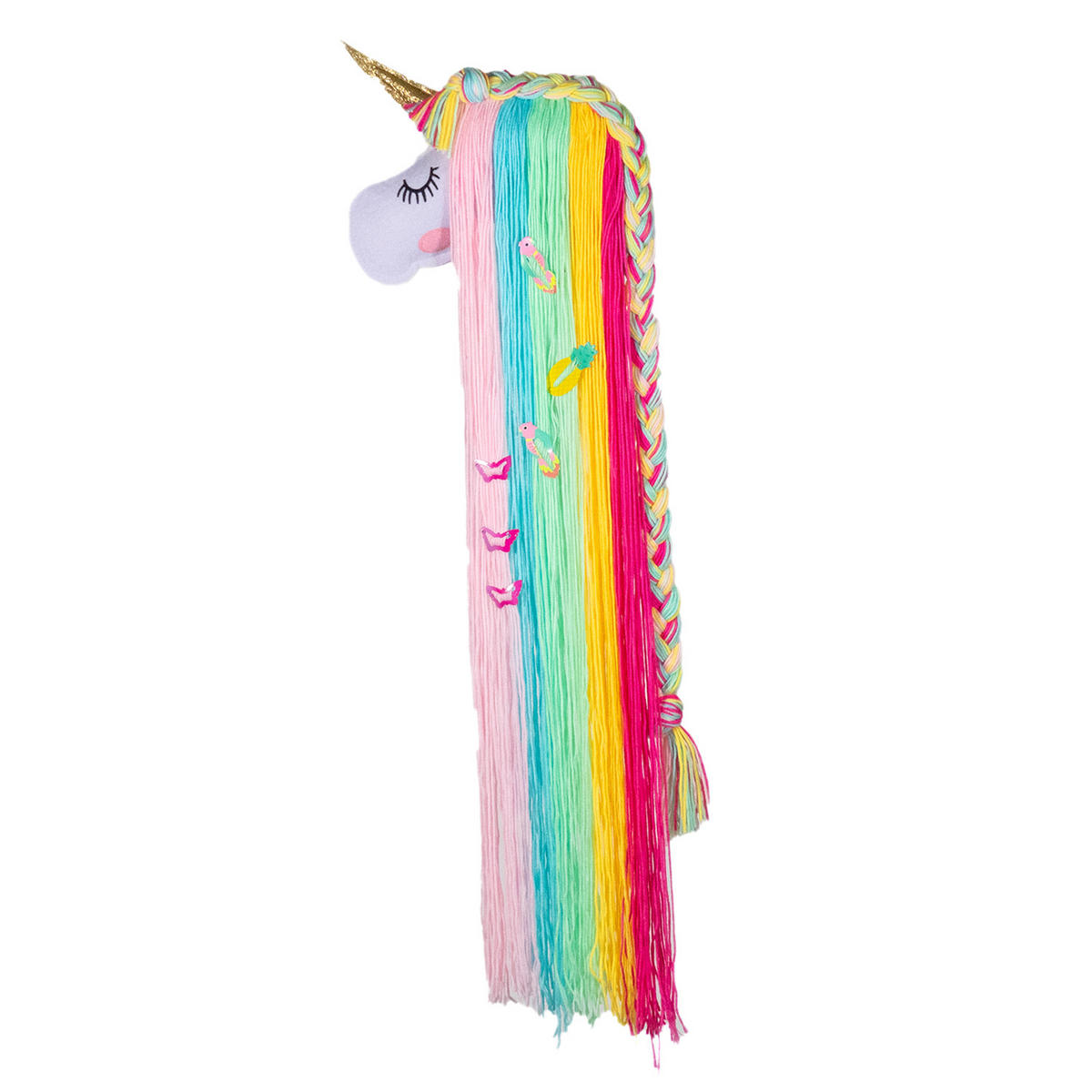 WANDTEPPICH für Haarklammern 86 / 24 / 5 cm - Multicolor, Textil (24/86cm)