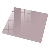 GLASPLATTE 80x60 cm – Pastelllila - Pink, Glas (0.4/80/60cm) - ArtPrintCave