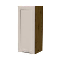 HÄNGESCHRANK Oslo W4/40 Eiche Artisan / Kaschmir Matt 40 / 32,5 / 96cm - Kaschmir/Eiche Artisan, Holz/Holzwerkstoff (40/96/32.5cm) - Feldmann-Wohnen