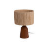 TISCHLAMPE Sheer Trapeze 25/25/35 cm - Naturfarben, Naturmaterialien (25/25/35cm) - Leitmotiv