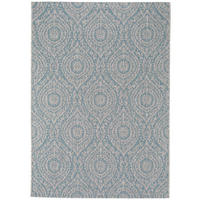 OUTDOORTEPPICH Cleo Beige/Türkis 300x400 cm - Beige, Textil (300/400cm) - benuta Nest