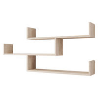 WANDREGAL Trio 003 - Sonoma Eiche, Holzwerkstoff (119/55/18cm) - MIRJAN24