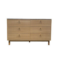 SIDEBOARD Brox Holz Länge 120 cm - Braun, Holz (120/40/75cm) - Concept Usine