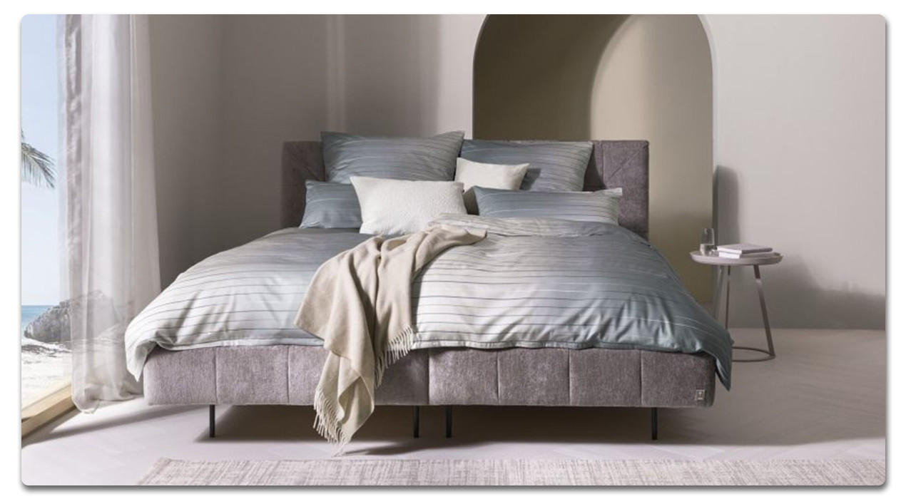Schlafzimmer in Grau - Monochrom-Style