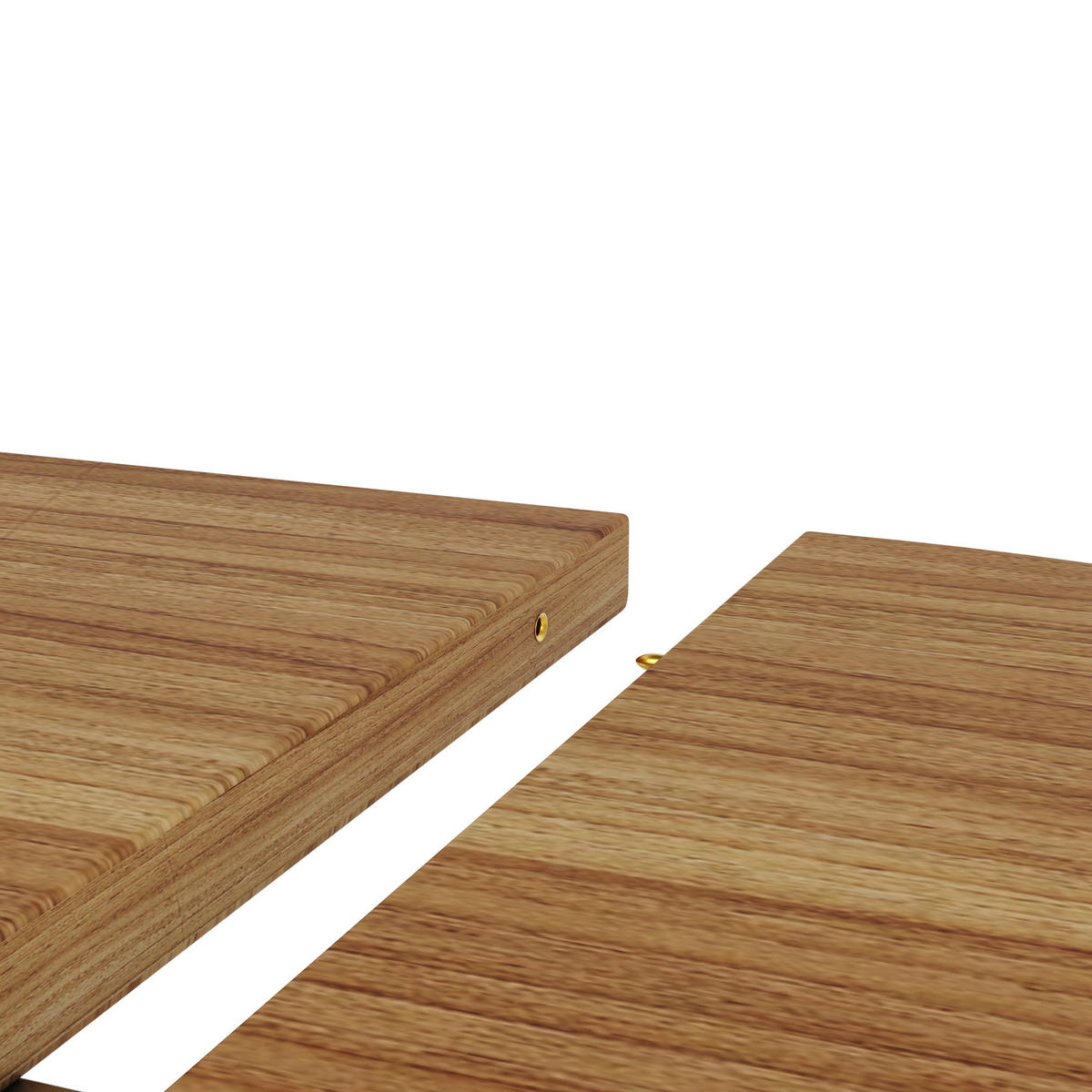 ESSTISCH 118/118/76,8 cm Walnuss aus MDF ausziehbar - Braun, Holzwerkstoff (118/118/76.8cm) - OKMYHOME