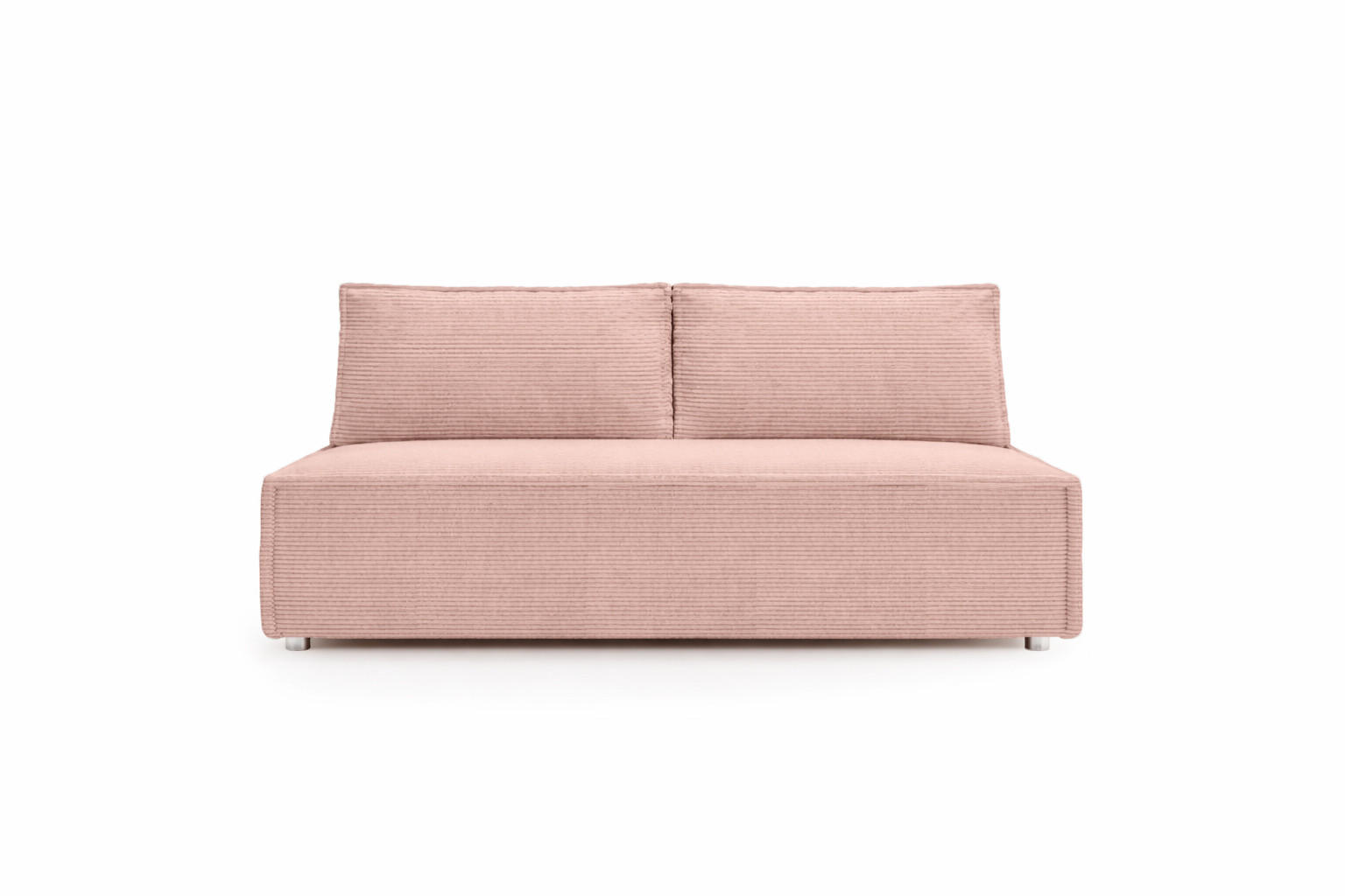SCHLAFSOFA Mit Bettkasten DUO, Stoff Poso, Rosa - Pink, Holz (198/89/90cm) - Kaiser Möbel