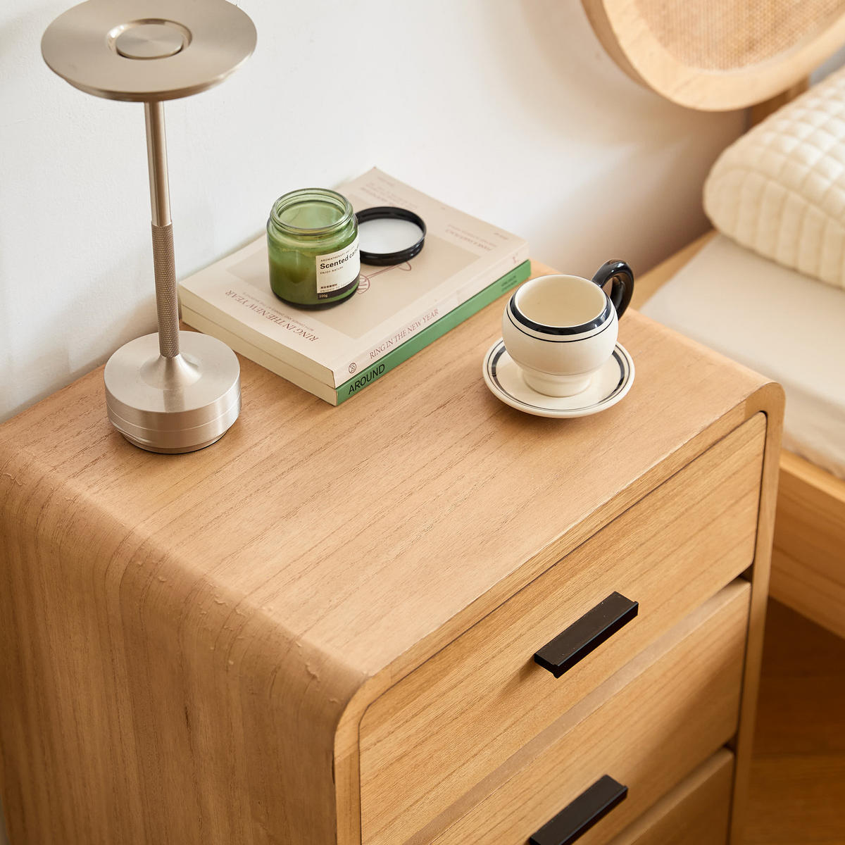 NACHTTISCH Rechteckig Braun 40 x 30 x 66 cm - Braun, Holz (44/60/34cm) - Nordlys