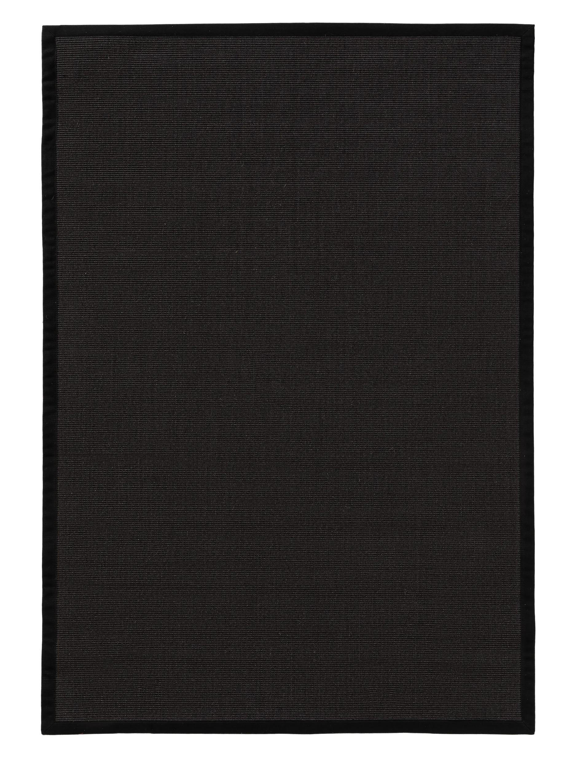 SISALTEPPICH Sana Schwarz 160x230 cm - Schwarz, Kunststoff/Textil (160/230cm) - benuta Nest