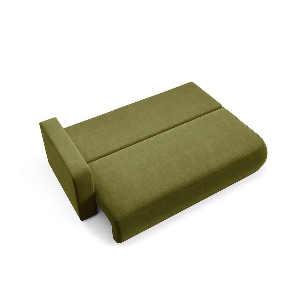 SOFA Antonio 3 Sitzplätze Grün - Grün, Holz (228/82/106cm) - Petits-meubles