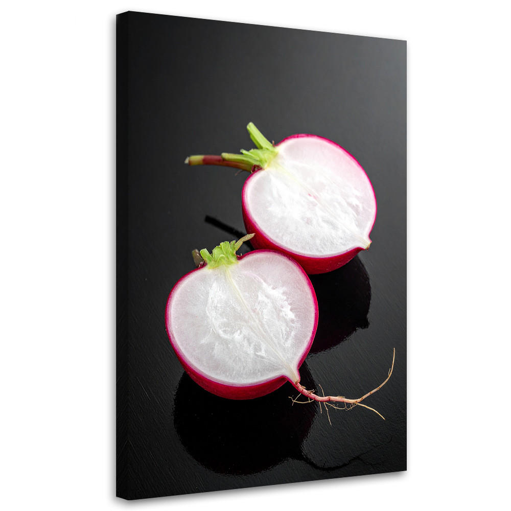 Feeby Leinwandbild, Grau 40x60 cm