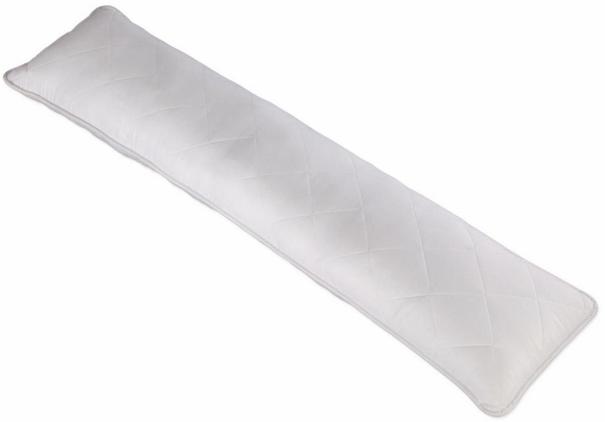 SEITENSCHLÄFERKISSEN Stillkissen 40x145 - Weiß, Textil (40/145cm) - JEKATEX