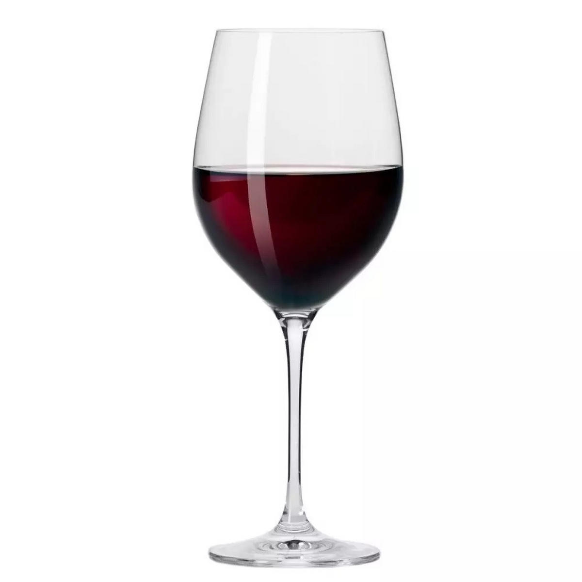 ROTWEINGLÄSER, 6er-Set, 530 ml - Transparent, Glas (0.53L) - Krosno Glass