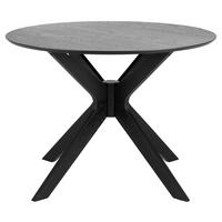 ESSTISCH schwarz - Schwarz, Holzwerkstoff (105/105/75cm) - ebuy24