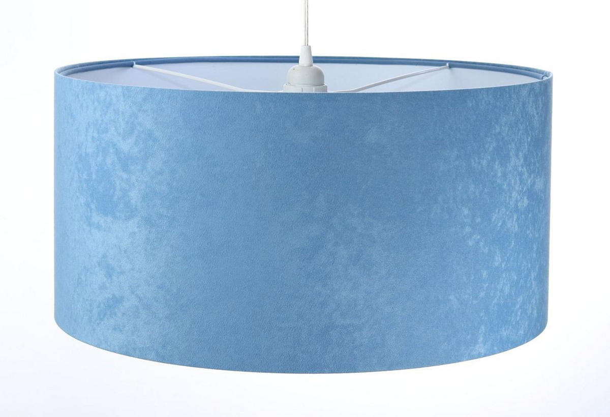HÄNGELEUCHTE Blau 60/30 cm - Blau/Weiß, Kunststoff (60/1.1/30cm) - ONZENO