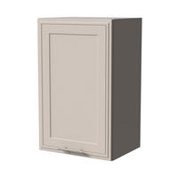 HÄNGESCHRANK Salo W2/45 Grau / Kaschmir Matt 45 / 32,5 / 72cm - Kaschmir/Grau, Holz/Holzwerkstoff (45/72/32.5cm) - Feldmann-Wohnen