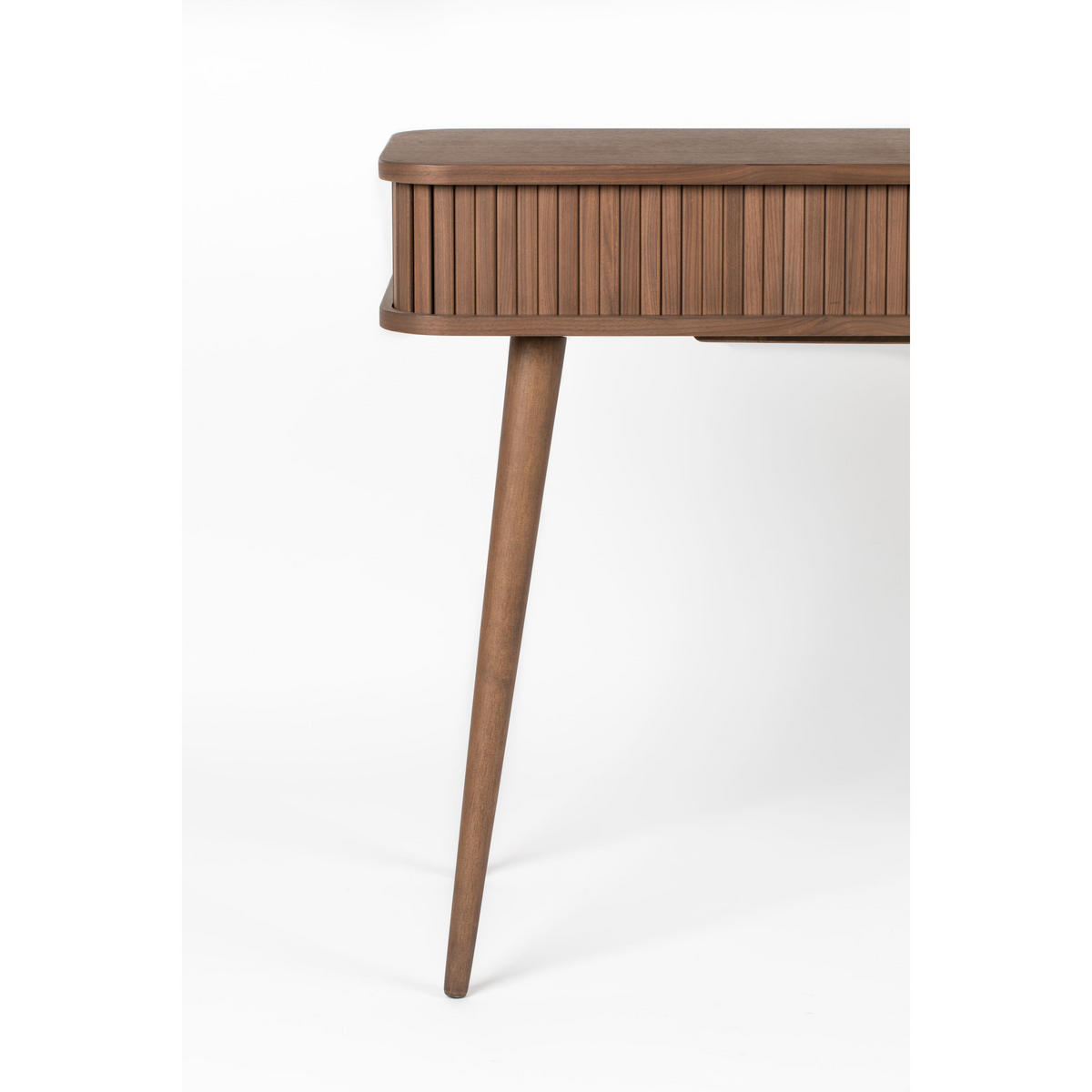 KONSOLENTISCH Barbier Holz Walnuss - Braun, Holz (35/120/74cm) - Zuiver