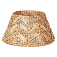 WEIHNACHTSBAUMKRAGEN 27 cm Naturfarben Sapin - Naturfarben, Naturmaterialen (27cm) - Beliani