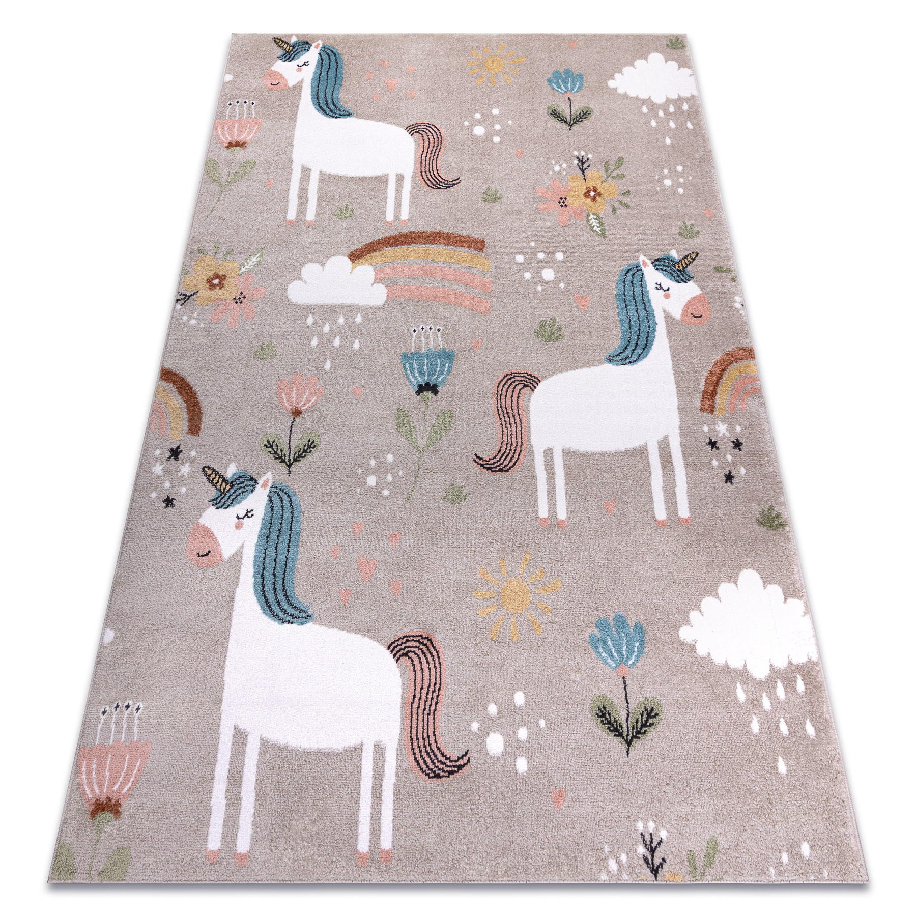 TEPPICH Fun 280/370 cm - Beige, Textil (280/370cm) - rugsX